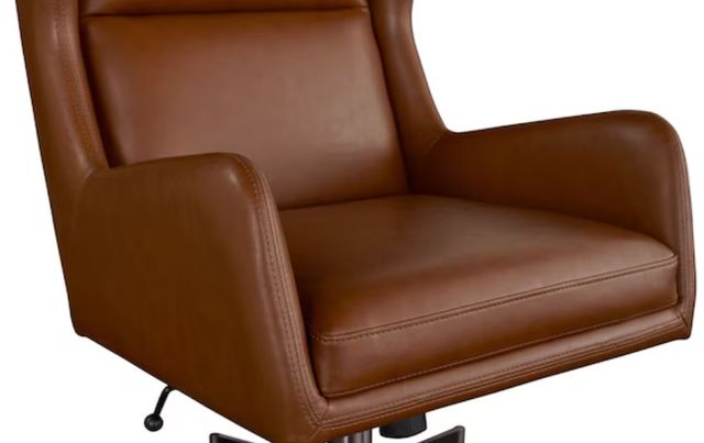 Bassett® Furniture HomeWork Lincoln Saddle Office Chair-4