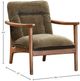 LH Home Scale Highland Brown/Pine Club Chair-2