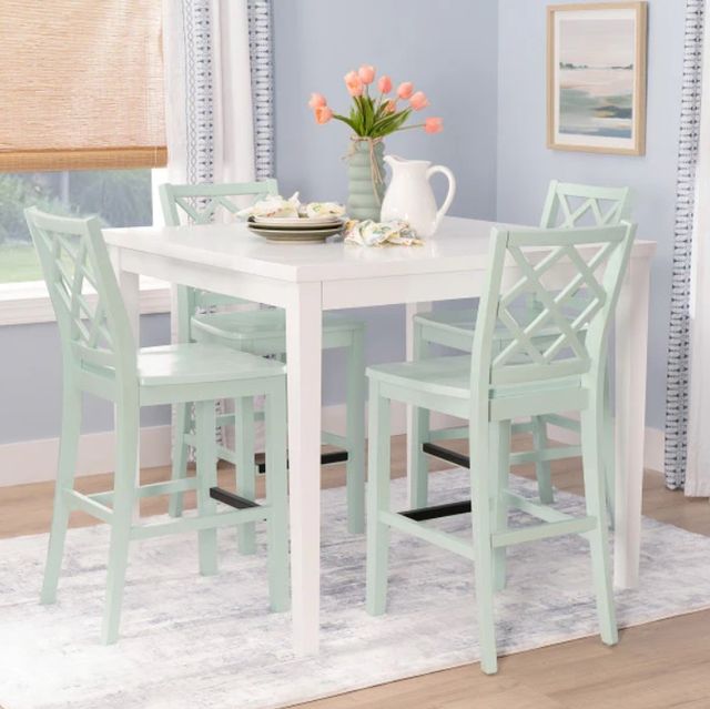Powell® Maui 5-Piece Mint Counter Dining Set-1