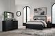 Signature Design by Ashley® Maeling 3-Piece Black Queen Upholstered Panel Bedroom Set-1