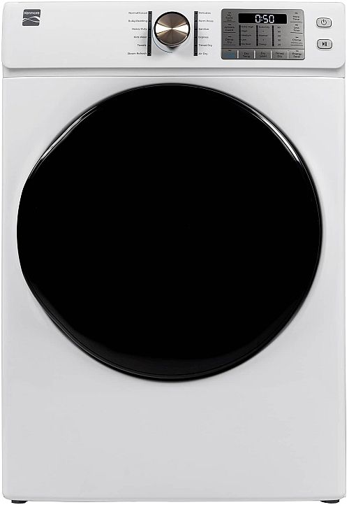 Kenmore White Front Load Washer & Electric Dryer Laundry Pair-2
