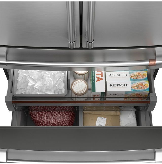 Café™ 36 in. 23.2 Cu. Ft. Stainless Steel Counter Depth French Door Refrigerator-6