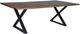 Porter International Designs Manzanita Harvest 82" Dining Table with X Base-0