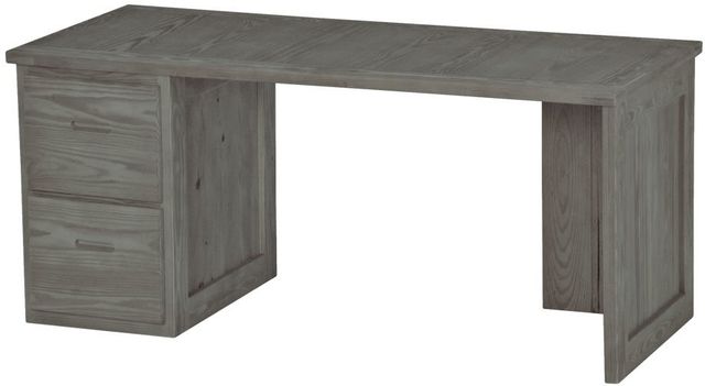 Crate Designs™ Furniture Graphite Lacquer Top Desk-0