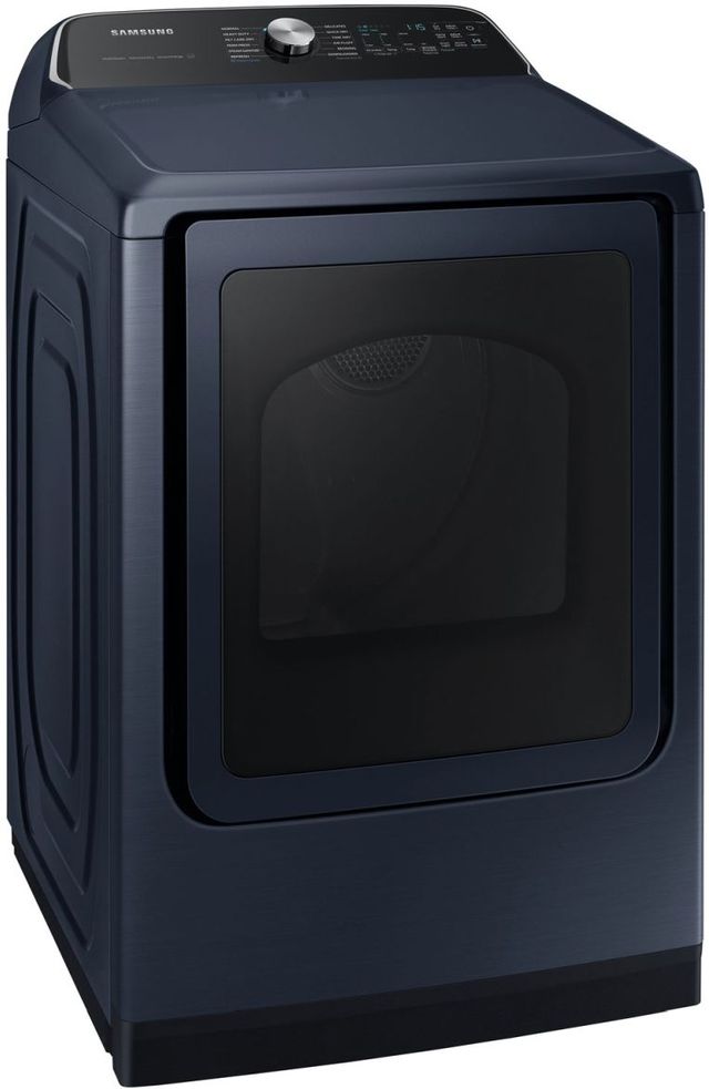 Samsung® 7155 Series 7.4 Cu. Ft. Brushed Navy Electric Dryer-1