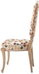 Global Views Wiggle Muslin Dining Chair-1