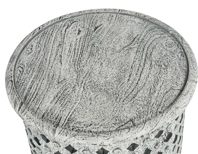 Steve Silver Co. Samir Aged Alabaster End Table-3