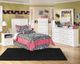 Signature Design by Ashley® Bostwick Shoals 2-Piece White Twin Panel Bed Set-4