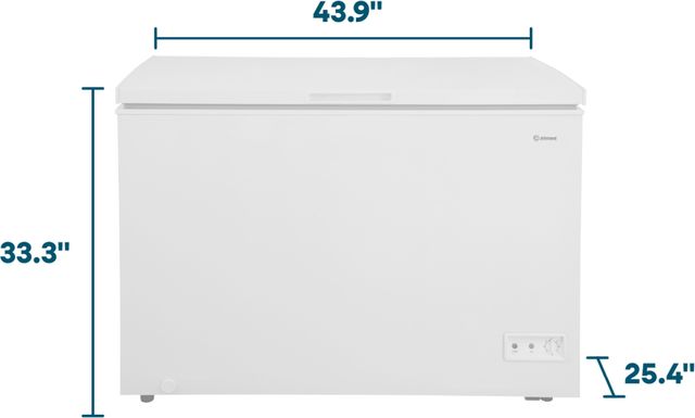 Element® 44" 10 Cu. Ft. White Chest Freezer-1