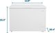 Element® 10 Cu. Ft. White Chest Freezer-1