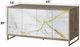 ACME Furniture Paavan Champagne/White Console Cabinet-2