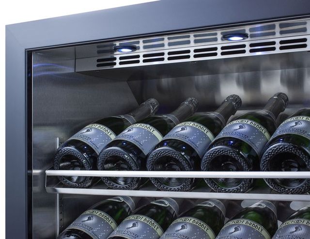 Summit® Commercial Series 5.0 Cu. Ft. Stainless Steel Wine Cooler-3