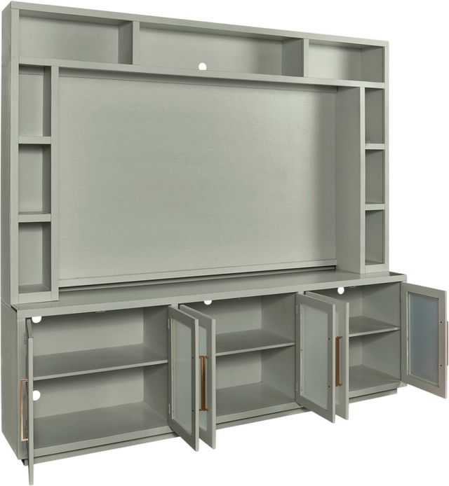aspenhome® Perry Sage Green 97'' Console and Hutch-1