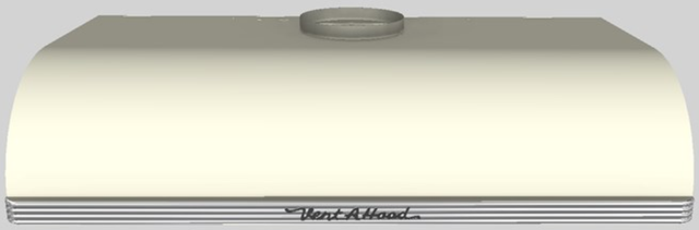 Vent-A-Hood® 42" Biscuit Retro Style Under Cabinet Range Hood-0