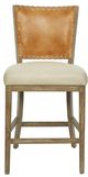 Furniture Classics Lina Beige/Brown/Orange Counter Stool-1