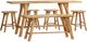 Jofran Inc. Sedona 6-Piece Natural Counter Dining Set-0
