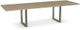 Amisco Customizable Burton Solid Ash Racetrack Extension Dining Table with Two Leaves-0