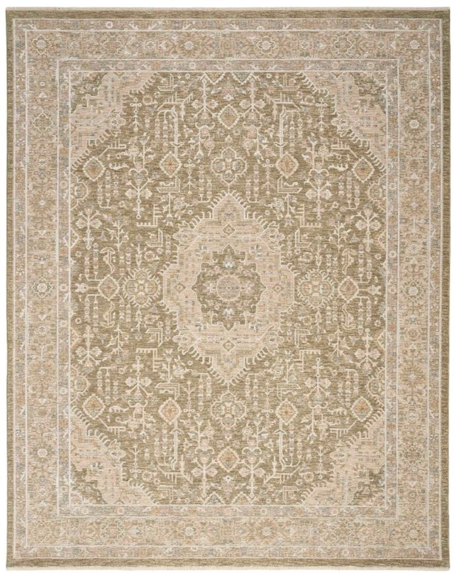 Nourison Home™ Retreat Green 5'x8' Area Rug-0