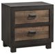 Elements International Harlington 4-Piece Walnut King Panel Bedroom Set-3