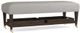 Bassett® Furniture Kenly Brown and Gray 51" x 21" Bench-0