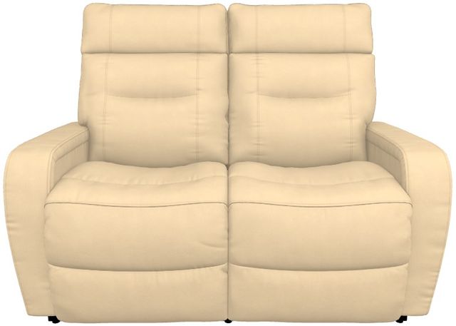 La-Z-Boy® Baron Cashew Power Wall Reclining Loveseat with Headrest and Lumbar-1
