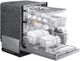 Samsung 24" Fingerprint Resistant Stainless Steel Built In Dishwasher-3