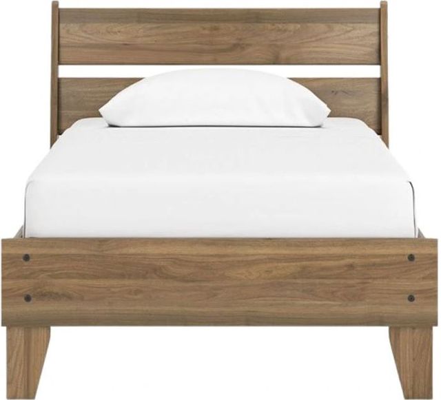 Signature Design by Ashley® Deanlow Honey Twin Platform Panel Bed-1