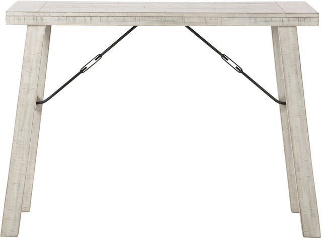 Signature Design by Ashley® Carynhurst 3-Piece Whitewash Counter Height Dining Table Set-3