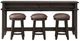 Liberty Furniture Paradise Valley 4-Piece Saddle Brown/Tobacco Dining Set-2