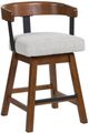 Signature Design by Ashley® Ralene Medium Brown Swivel Bar Stool-0