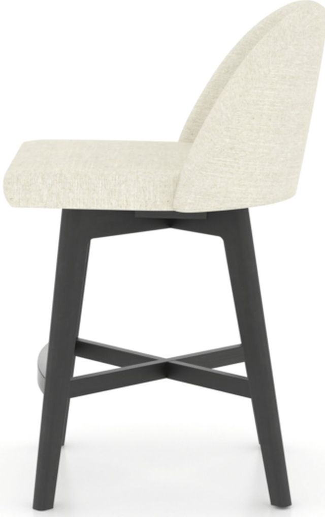 Canadel® Downtown Upholstered Swivel Stool-2
