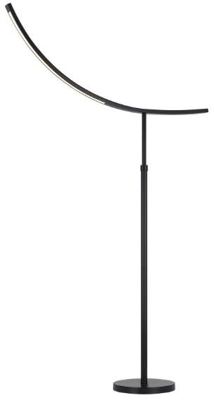 Cal® Lighting & Accessories Lumen Dark Bronze Floor Lamp-2