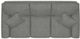 La-Z-Boy® Colby duo® Charcoal Power Reclining Sofa-4