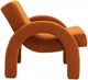 Meridian Furniture Corduroy Cognac Accent Chair-3