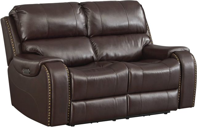 Signature Design by Ashley® Latimer Brown Power Reclining Loveseat-0