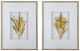 A & B Home 2-Piece Gold/White Botanical Wall Art Set-0