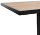 CabanaCoast® Customizable Skye Aluminum/Wooden 42" Outdoor Square Bar Table-3