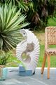 A & B Home Blue/White Abstract Water Outdoor Fountain-5
