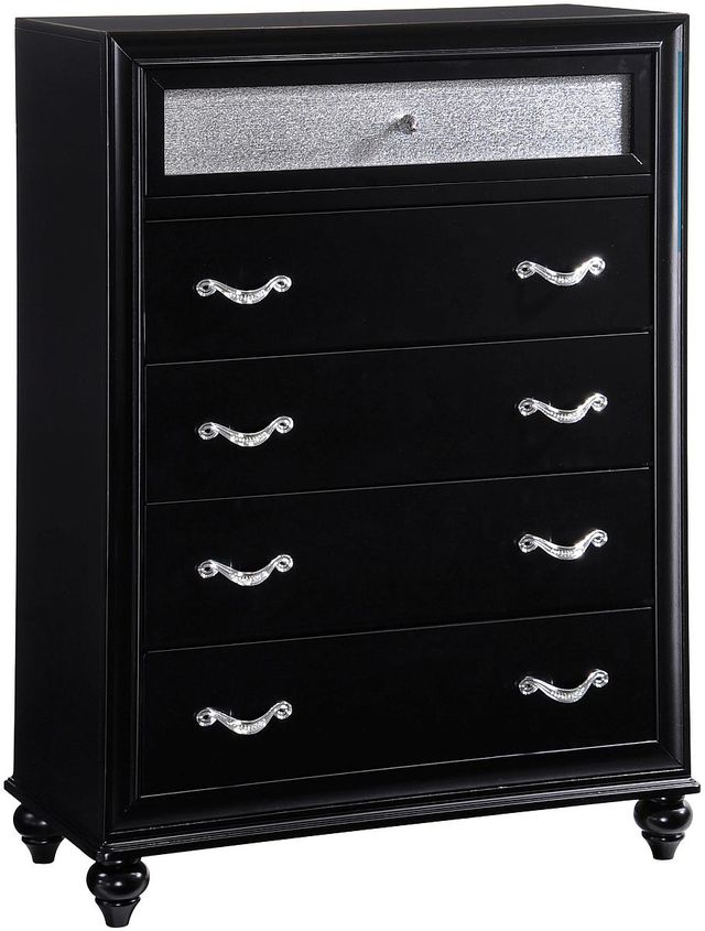 Coaster® Barzini Black Chest-0