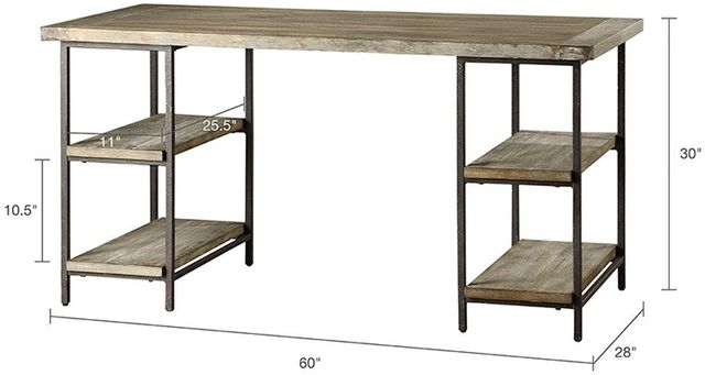 Olliix by Madison Park Grey Cirque Desk-1