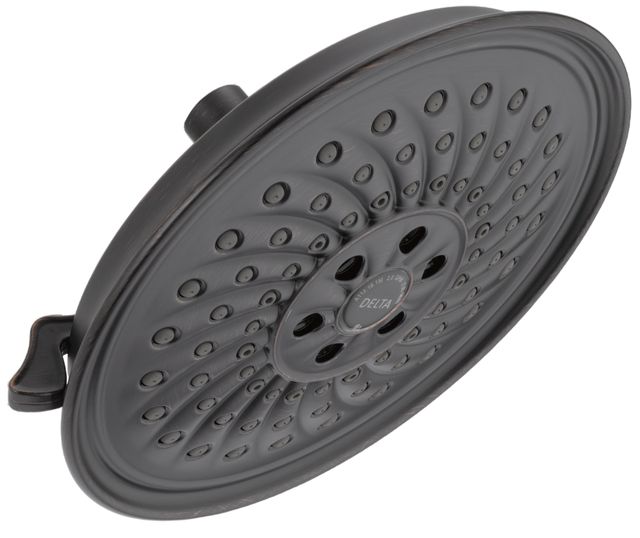 Delta Universal Showering Venetian Bronze H2Okinetic® 3-Setting Raincan Shower Head-0