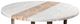 Horizon Home® Spectrum Stone Top 52" Round Table with Metal Base-1