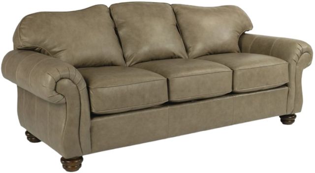 Flexsteel® Customizable Bexley Leather Sofa-0