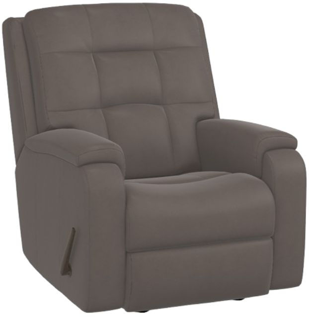 Flexsteel® Arlo Dark Stone Manual Recliner-0