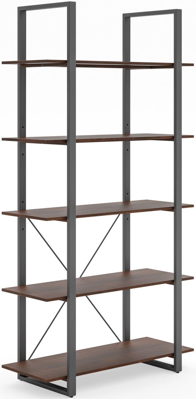 homestyles® Merge Brown Five-Shelf Bookcase-1