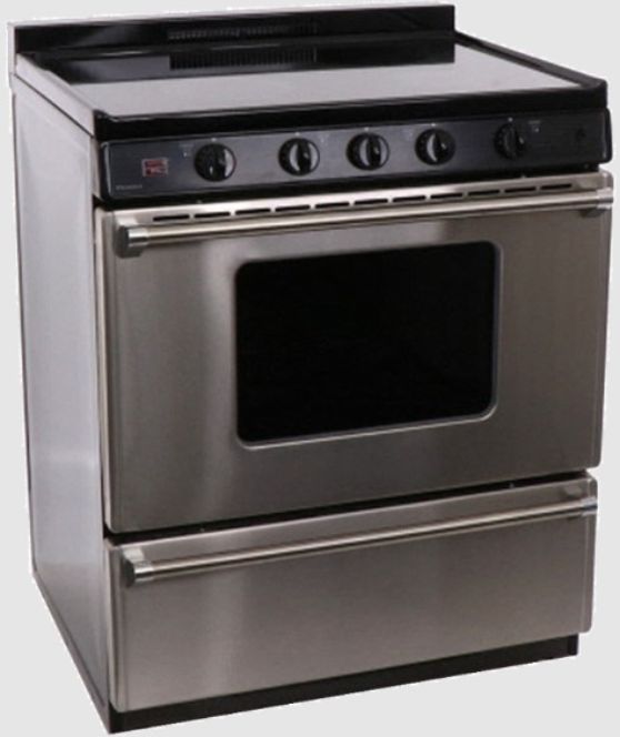 Premier 30" Stainless Steel Smoothtop Electric Range-0