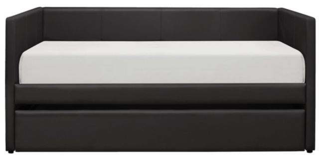 Homelegance® Adra Black Twin Daybed with Trundle-2