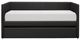 Homelegance® Adra Black Twin Daybed with Trundle-2