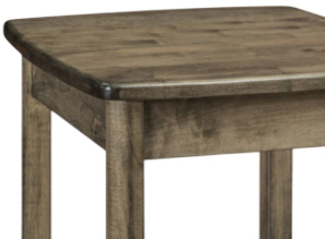 Archbold Furniture Customizable Amish Essentials Carson Maple End Table-1