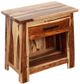 Porter International Designs Kalispell Natural Nightstand-2